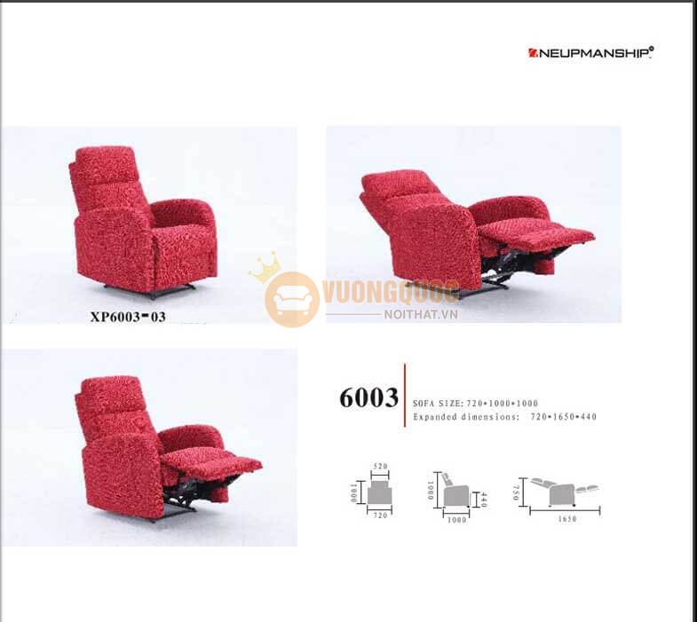 Ghế sofa thư giãn thông minh XP6003-6